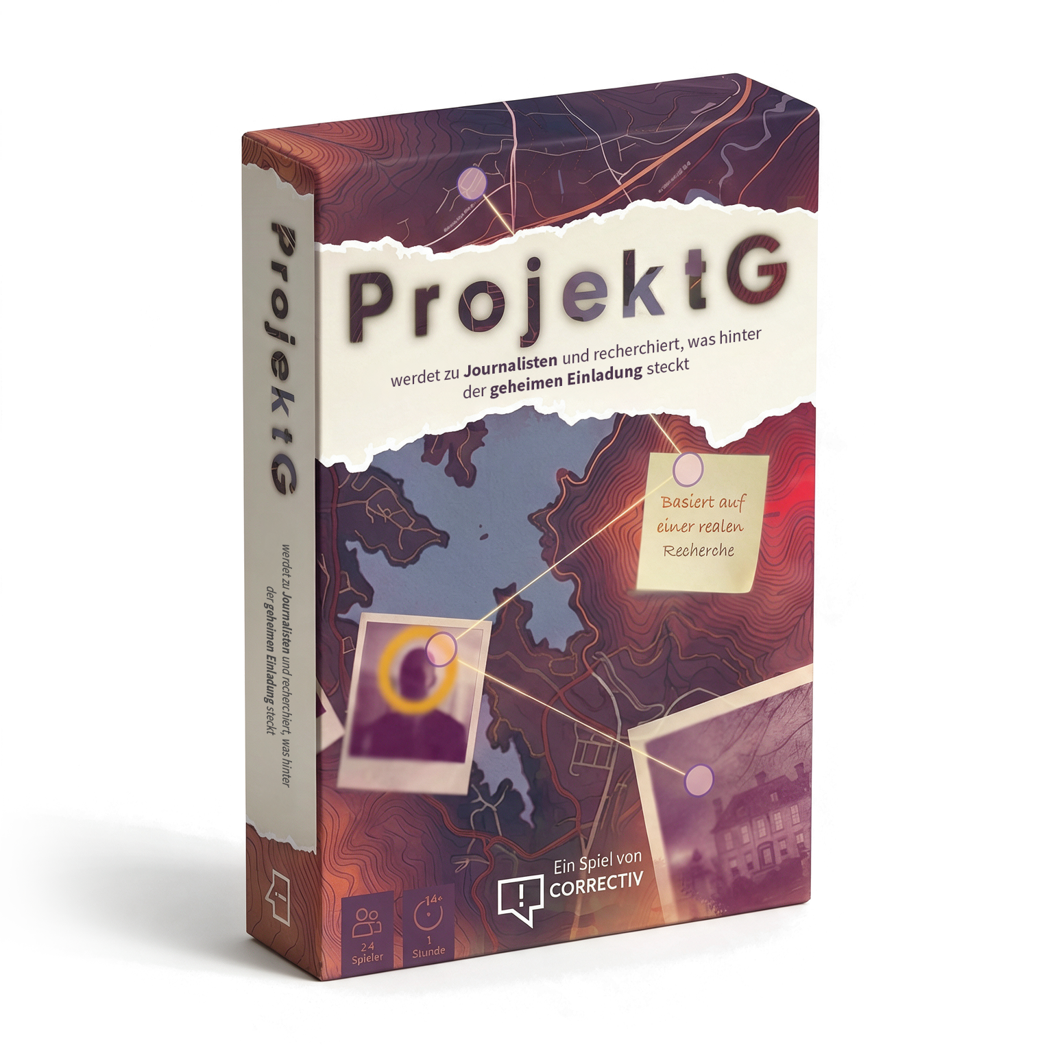 Projekt G – Das Spiel, in dem ihr ein geheimes Treffen aufdeckt