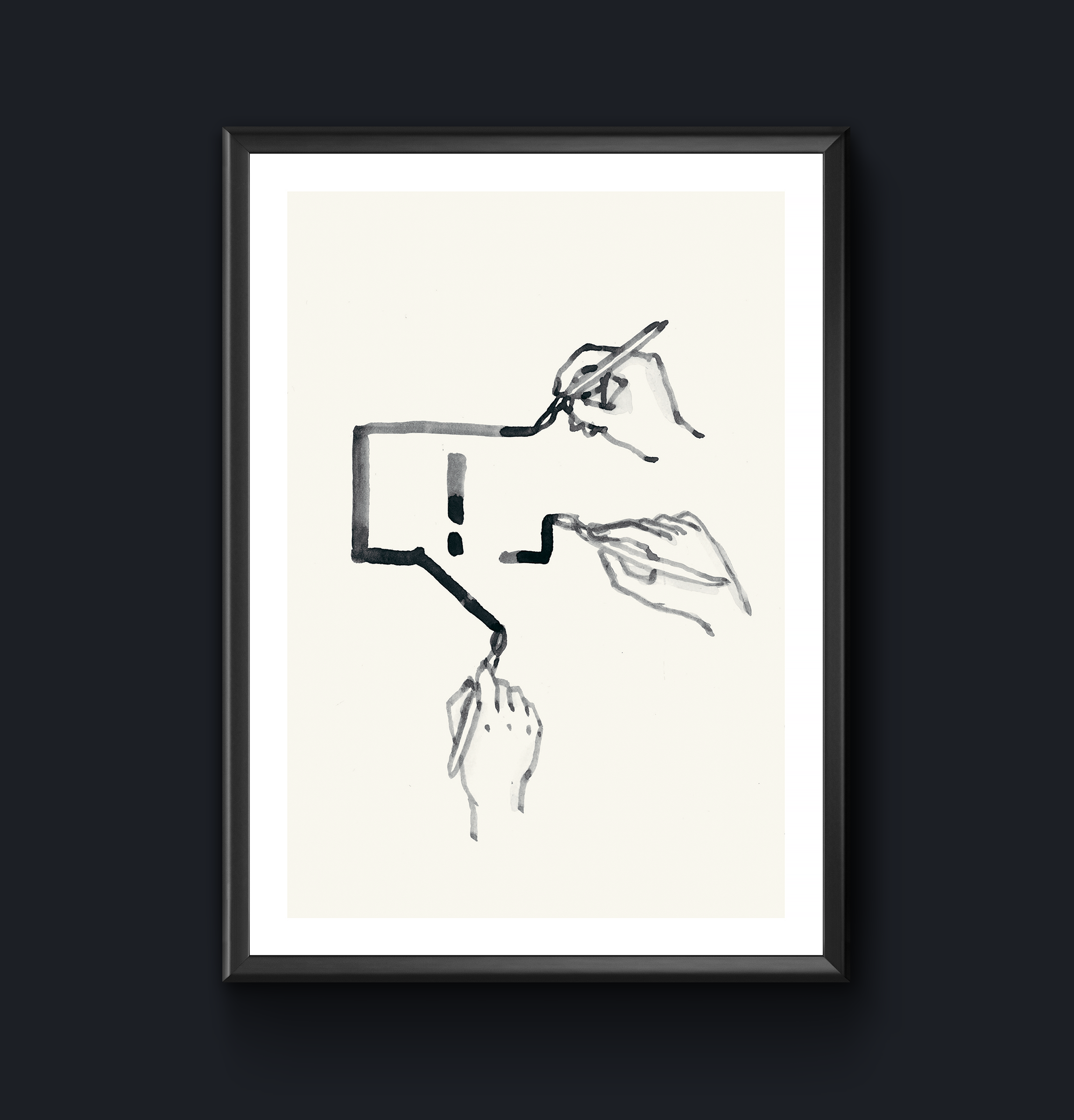 Kunstdruck „CORRECTIV“