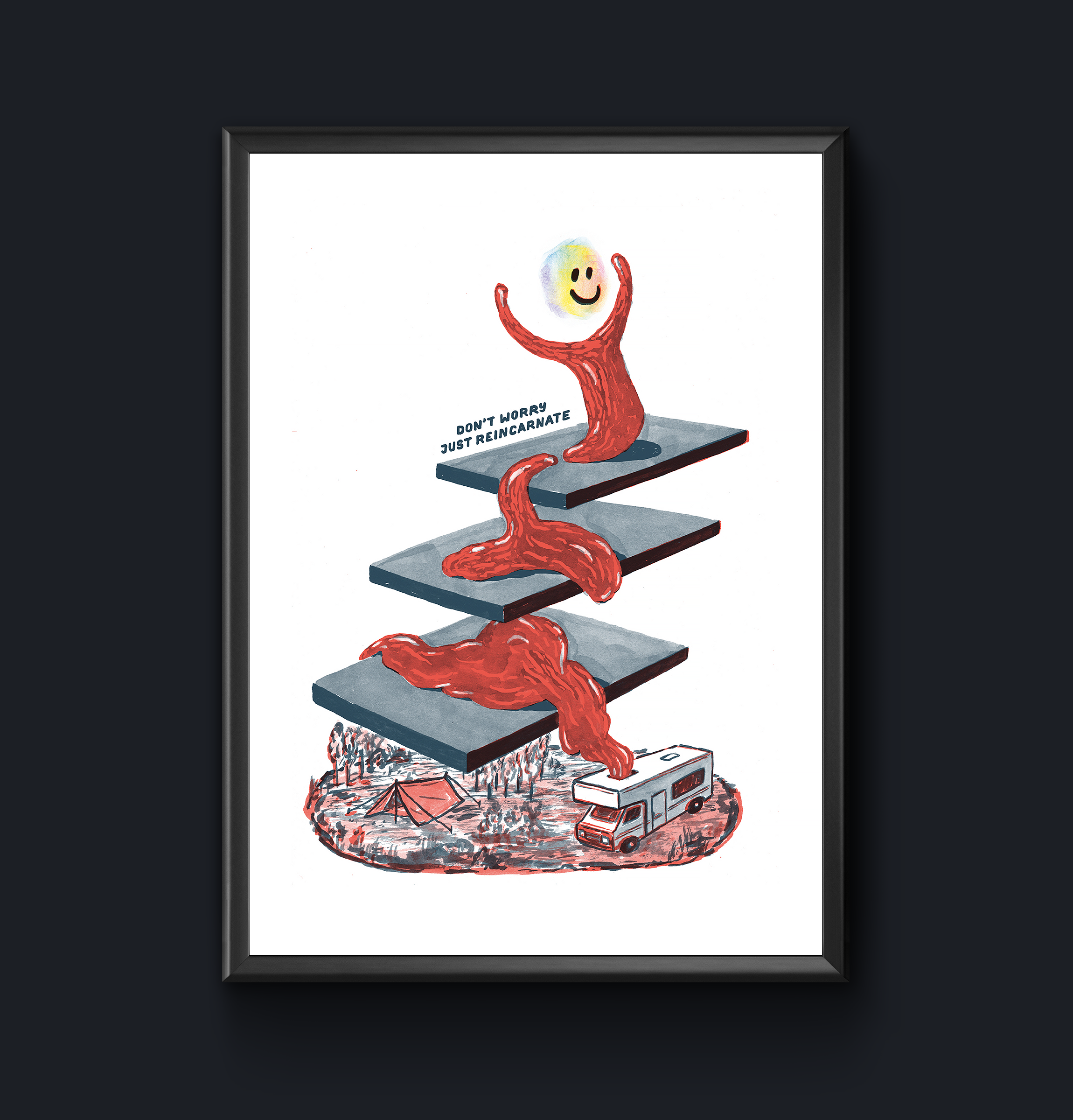 Kunstdruck „Reincarnate“