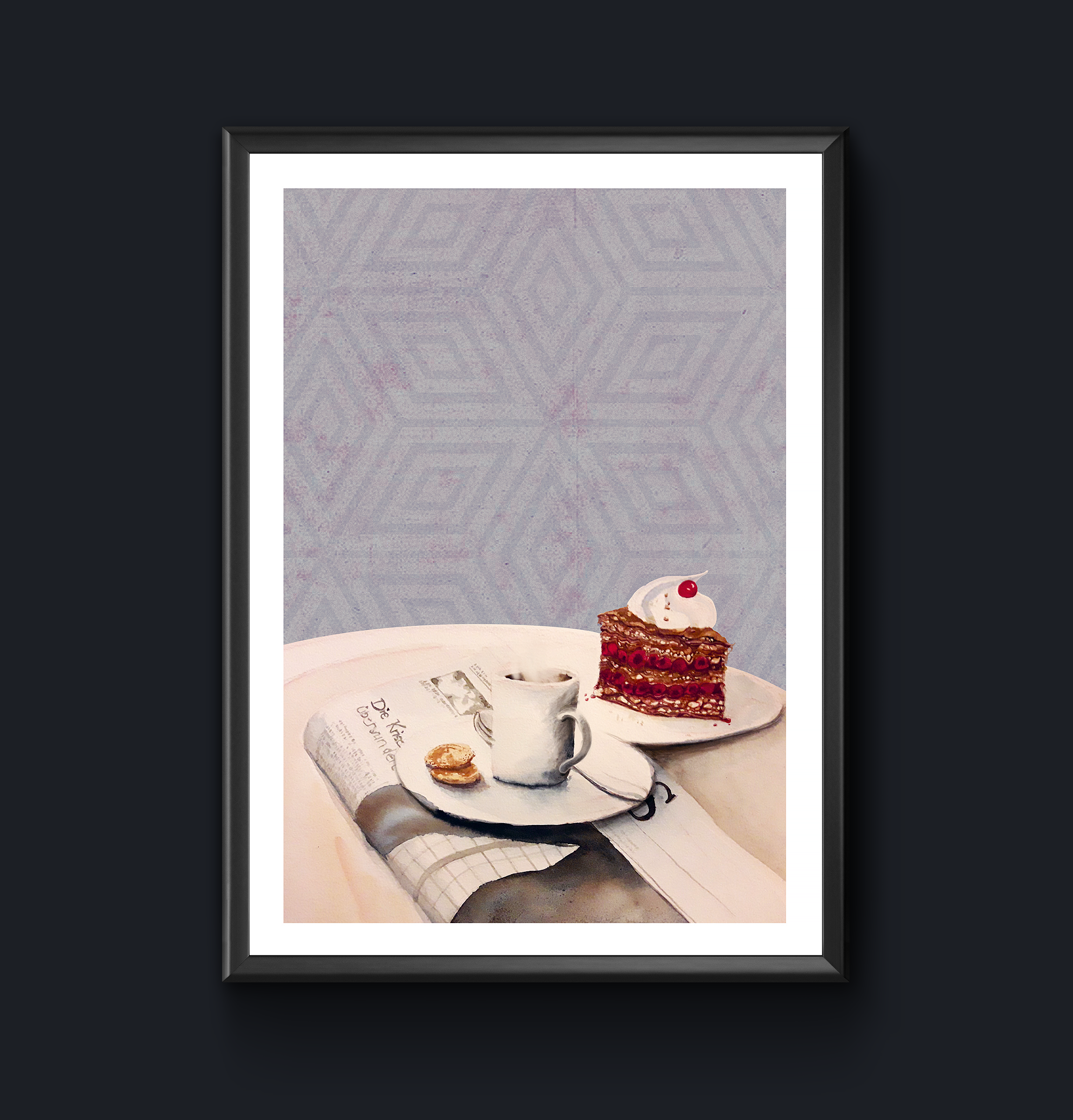 Kunstdruck „Kaffee“