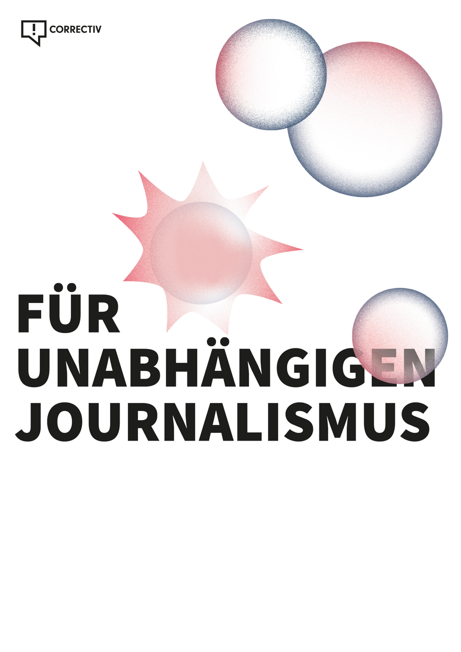 Spende an CORRECTIV
