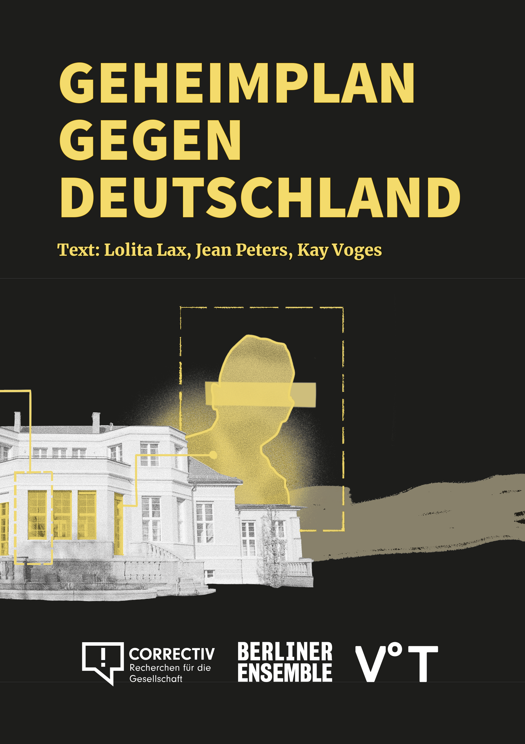 Geheimplan gegen Deutschland - Inszenierung der szenischen Lesung von Kay Voges