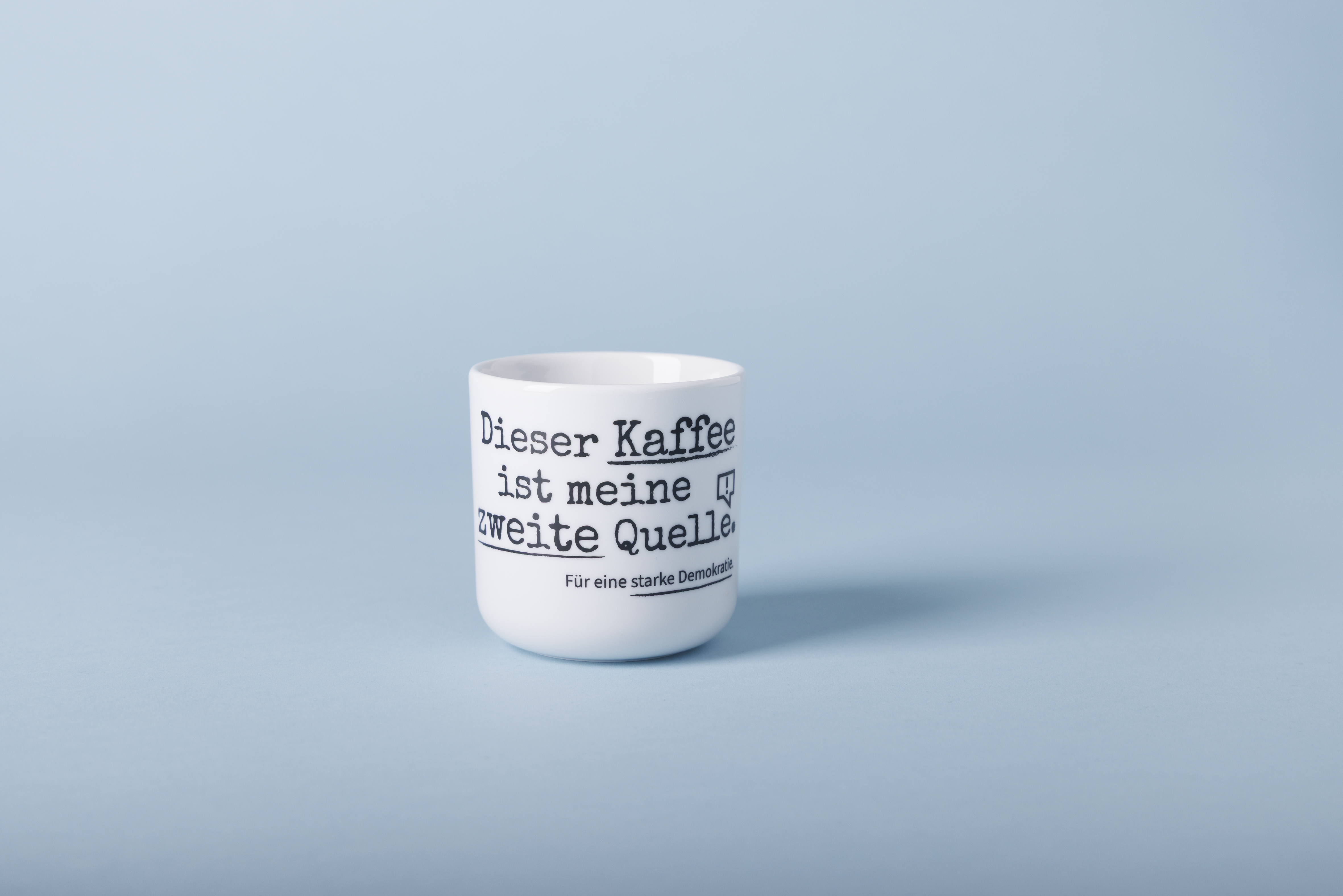 Kaffeebecher „zweite Quelle...“
